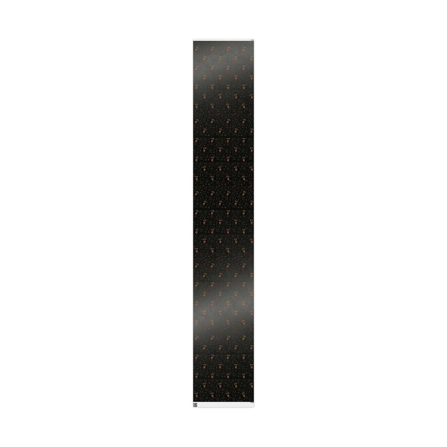 Holiday Black & Gold Wrapping Paper — 'Notty & Nice' Festive Gift Wrap
