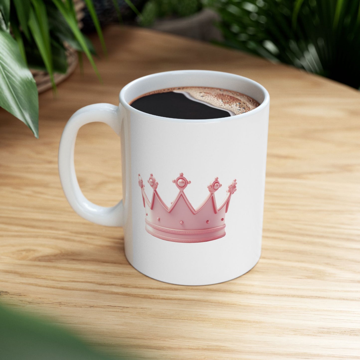 Ceramic Princess Crown Mug