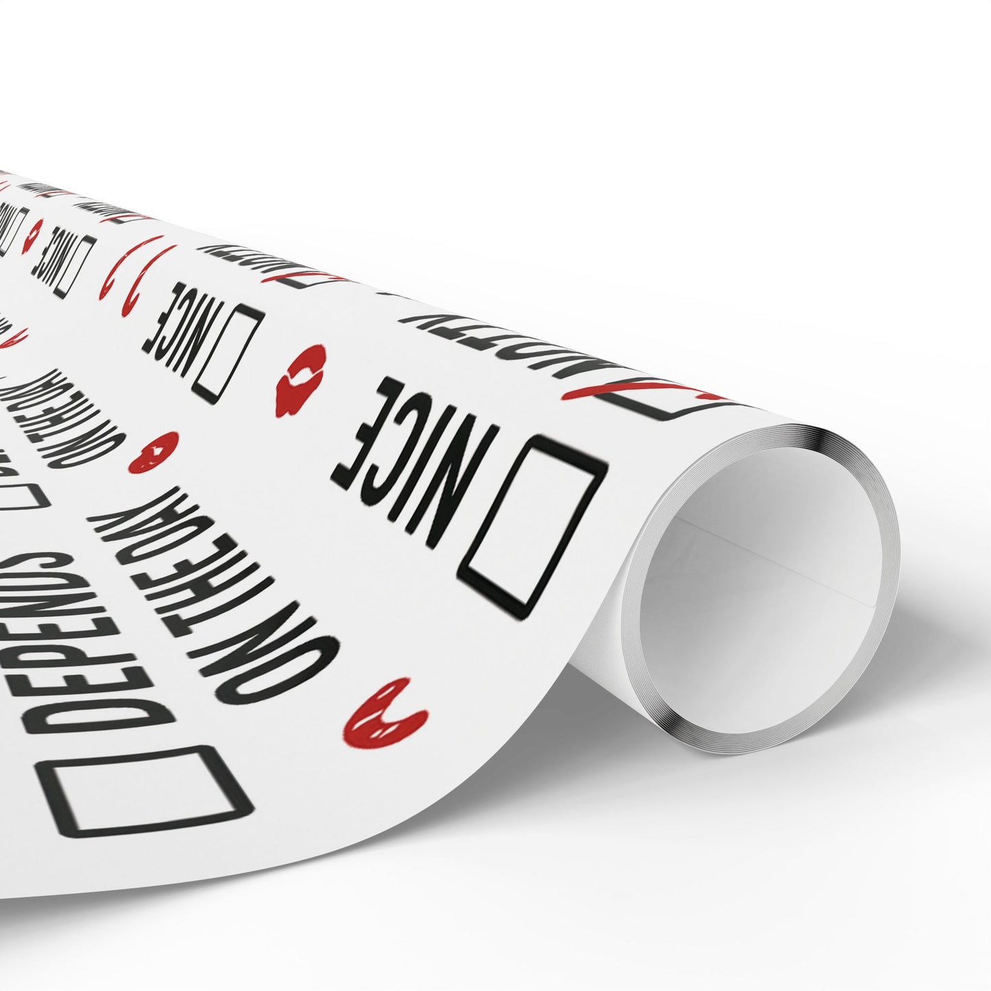 Notty or Nice Wrapping Paper Roll