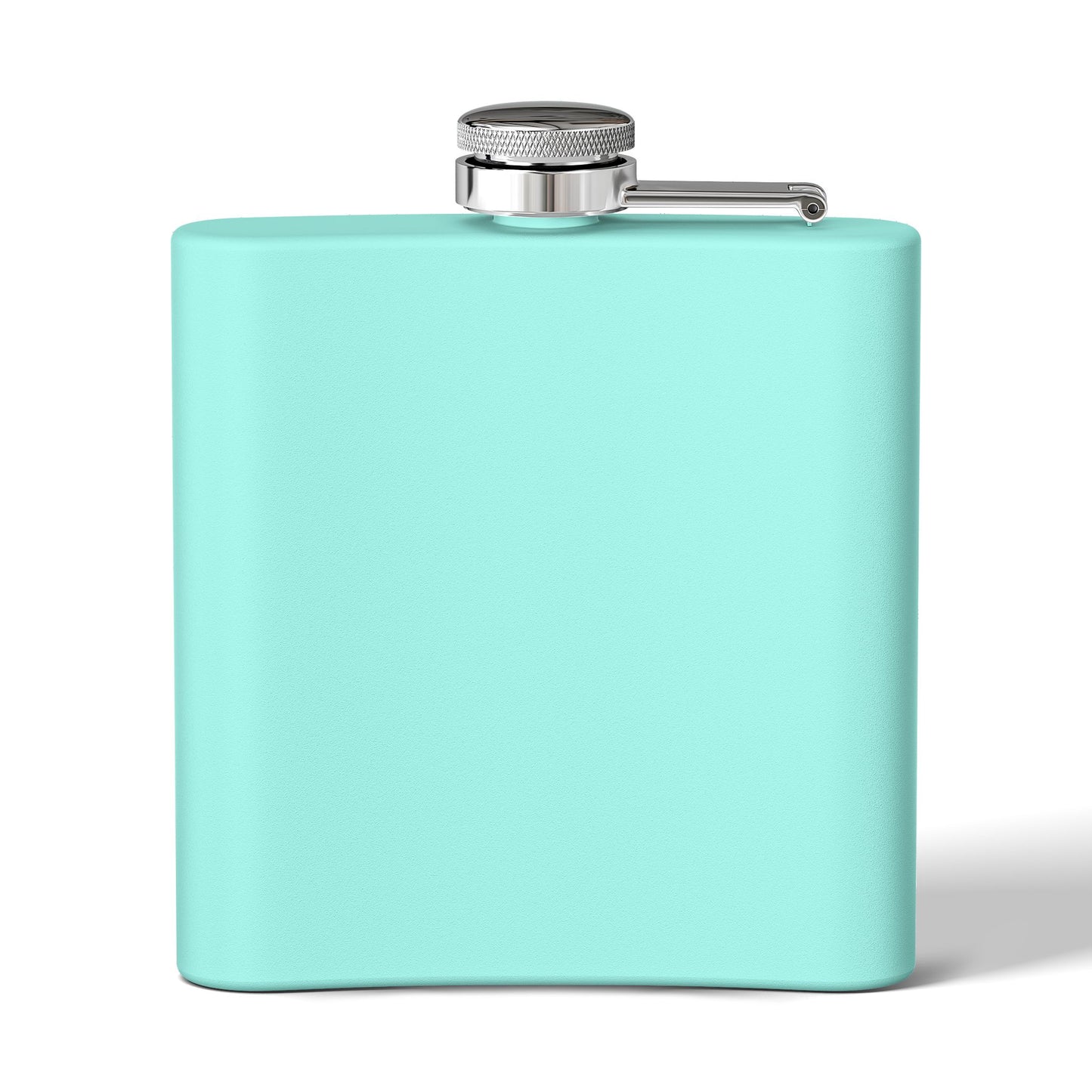Logo Stainless Steel Flask, 6oz