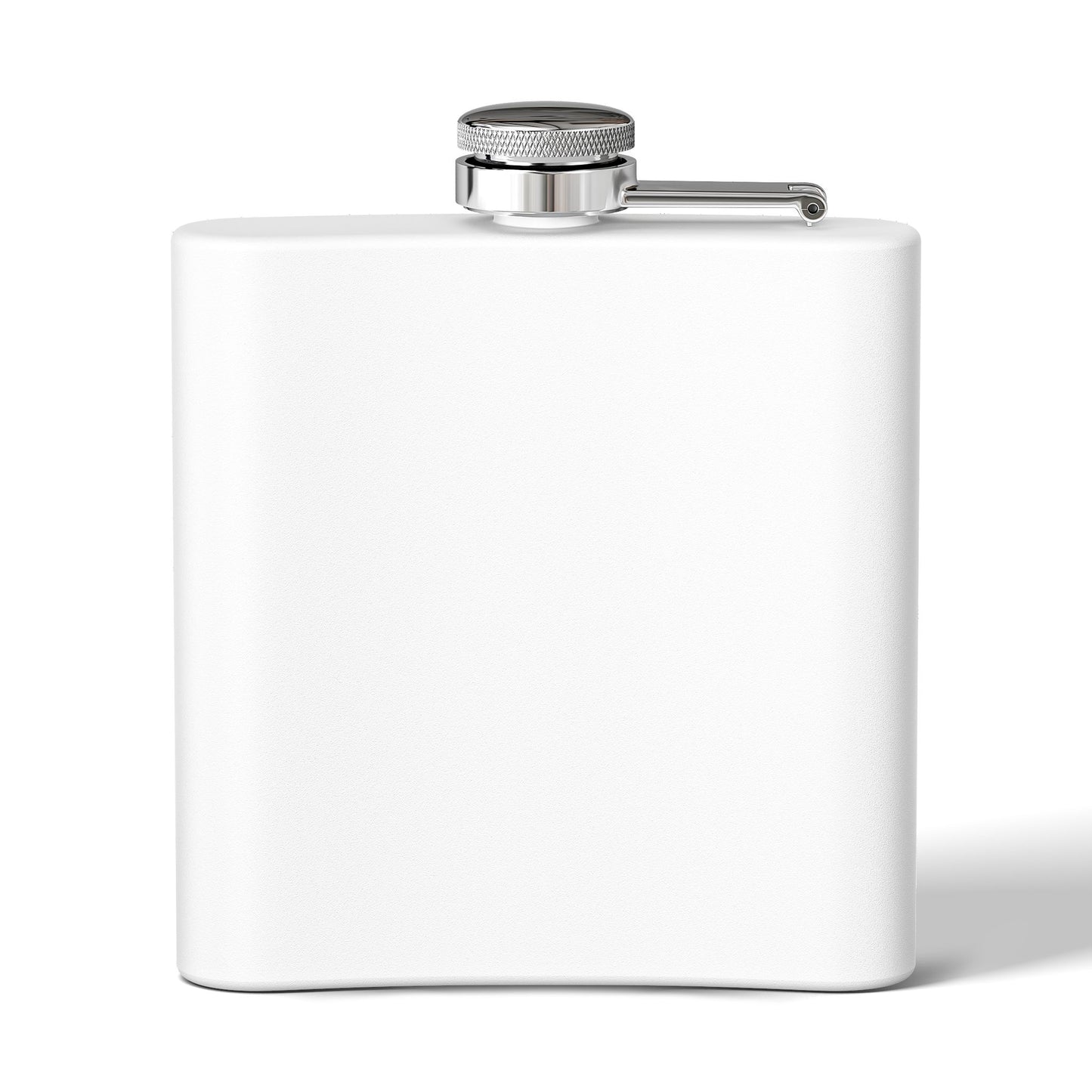 Logo Stainless Steel Flask, 6oz