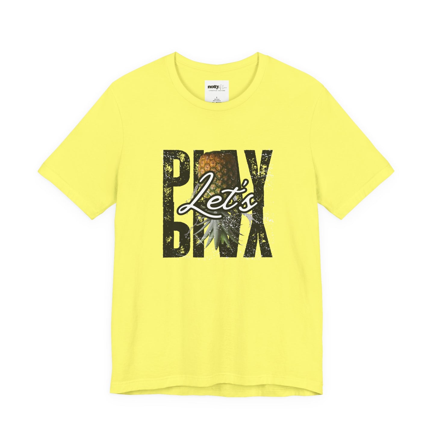 Let's Play Pineapple Statement Tee
