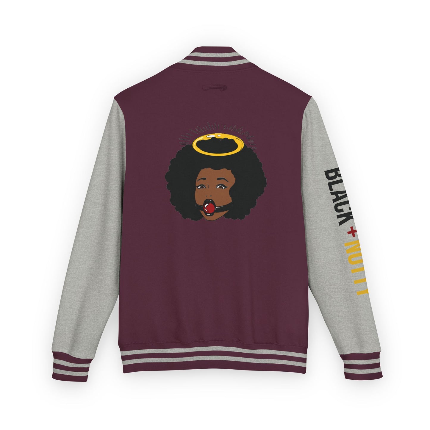 BLACK + NOTTY Unisex Heavyweight Letterman Jacket