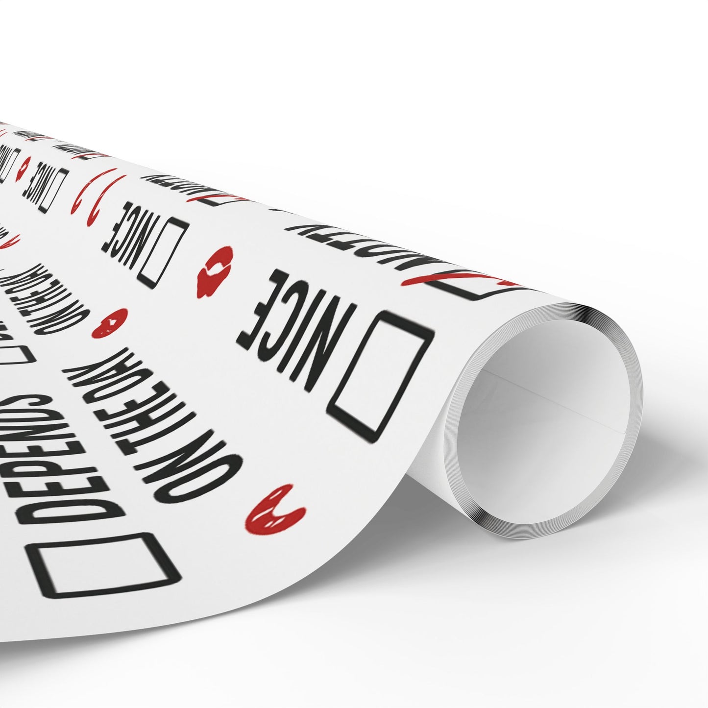 Notty or Nice Wrapping Paper Roll