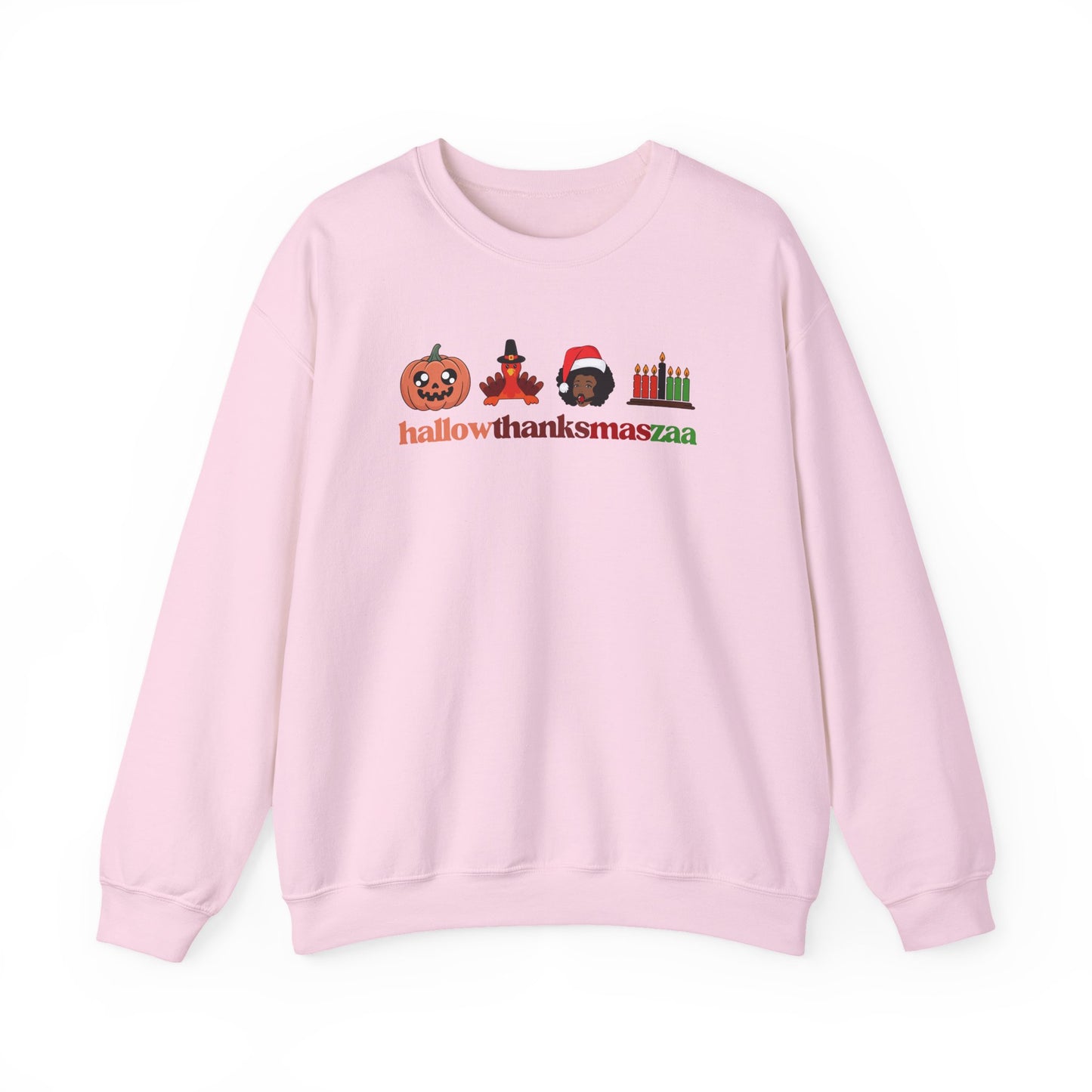 HallowThanksMasZaa Sweatshirt — Holiday Mashup Crewneck