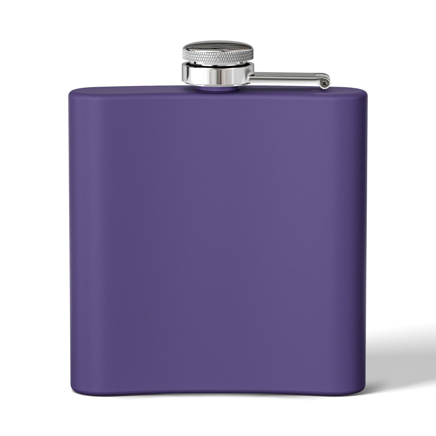 Logo Stainless Steel Flask, 6oz