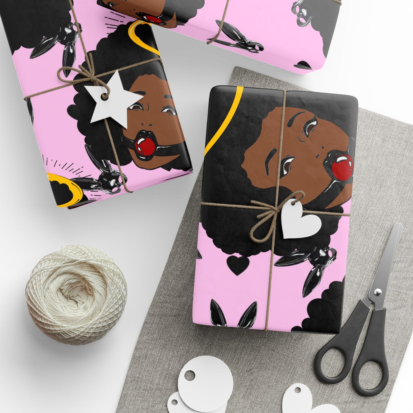 Logo Wrapping Paper Roll