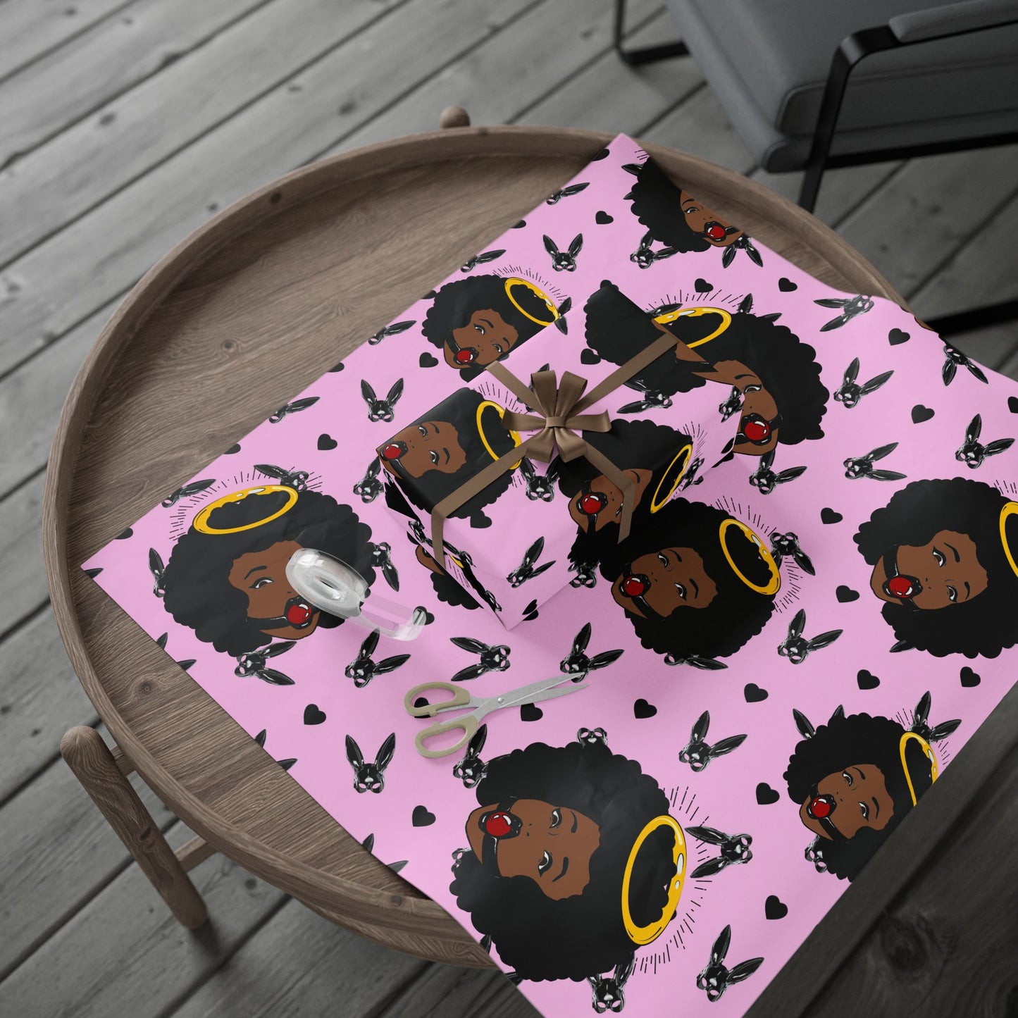 Logo Wrapping Paper Roll