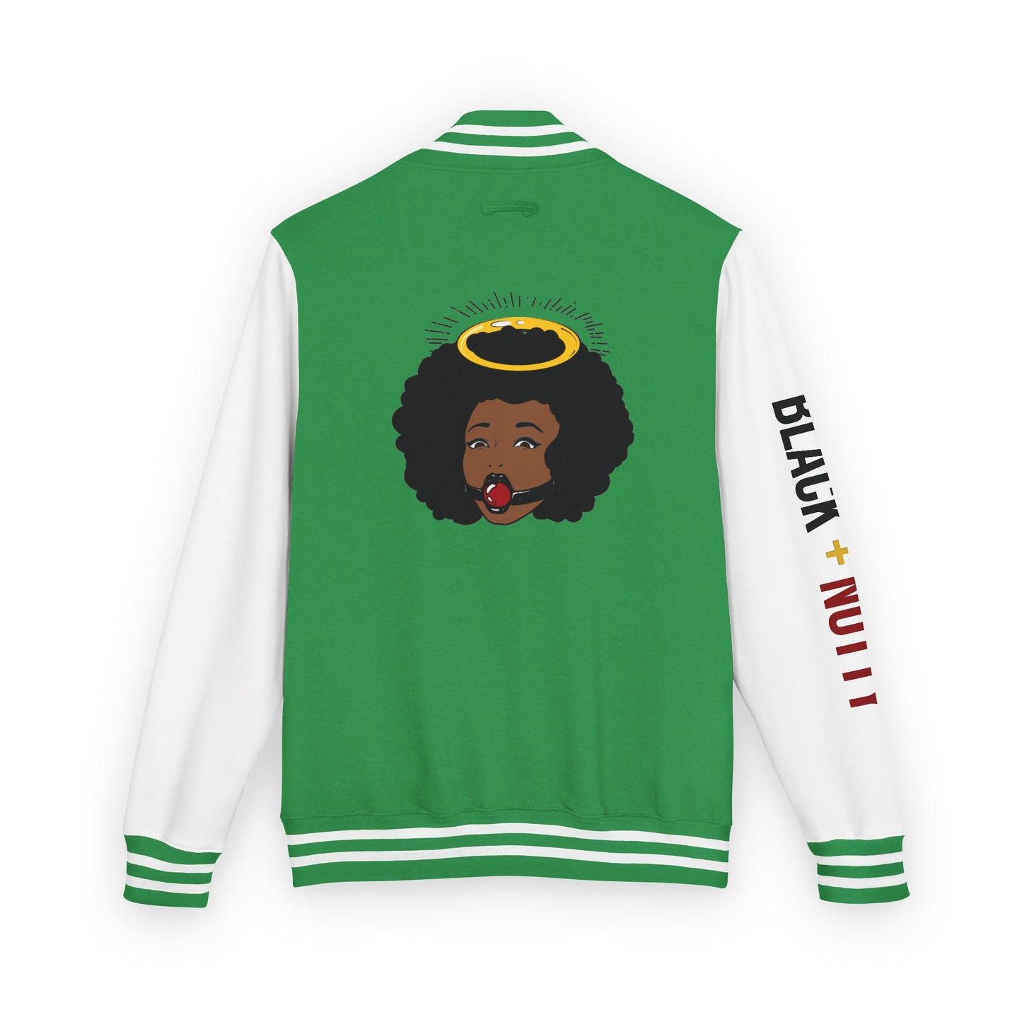 BLACK + NOTTY Unisex Heavyweight Letterman Jacket