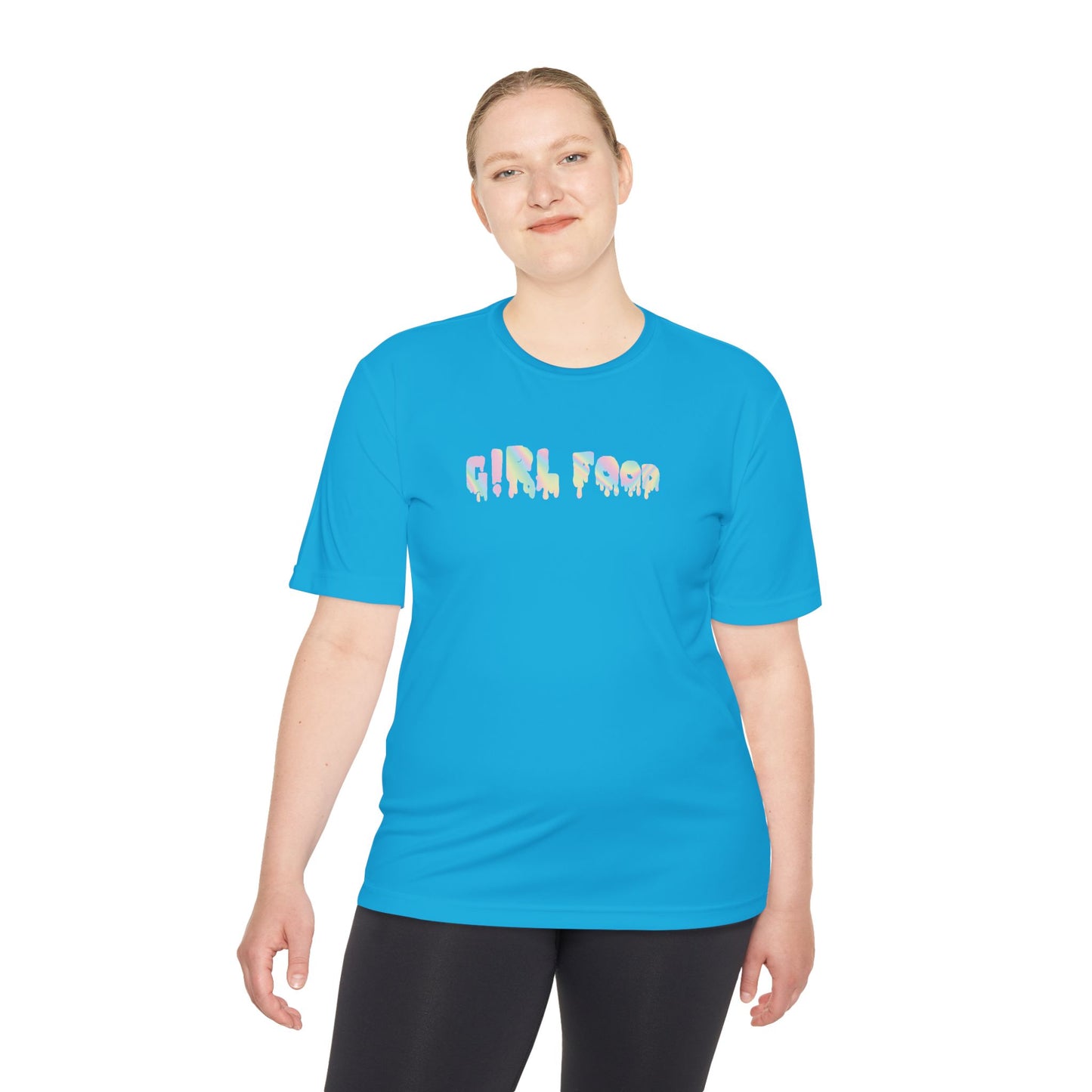 Girl Food Unisex Moisture Wicking Tee