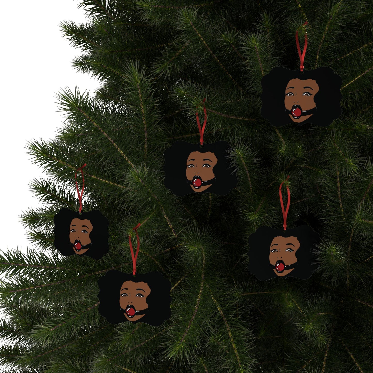 Logo Aluminum Ornament