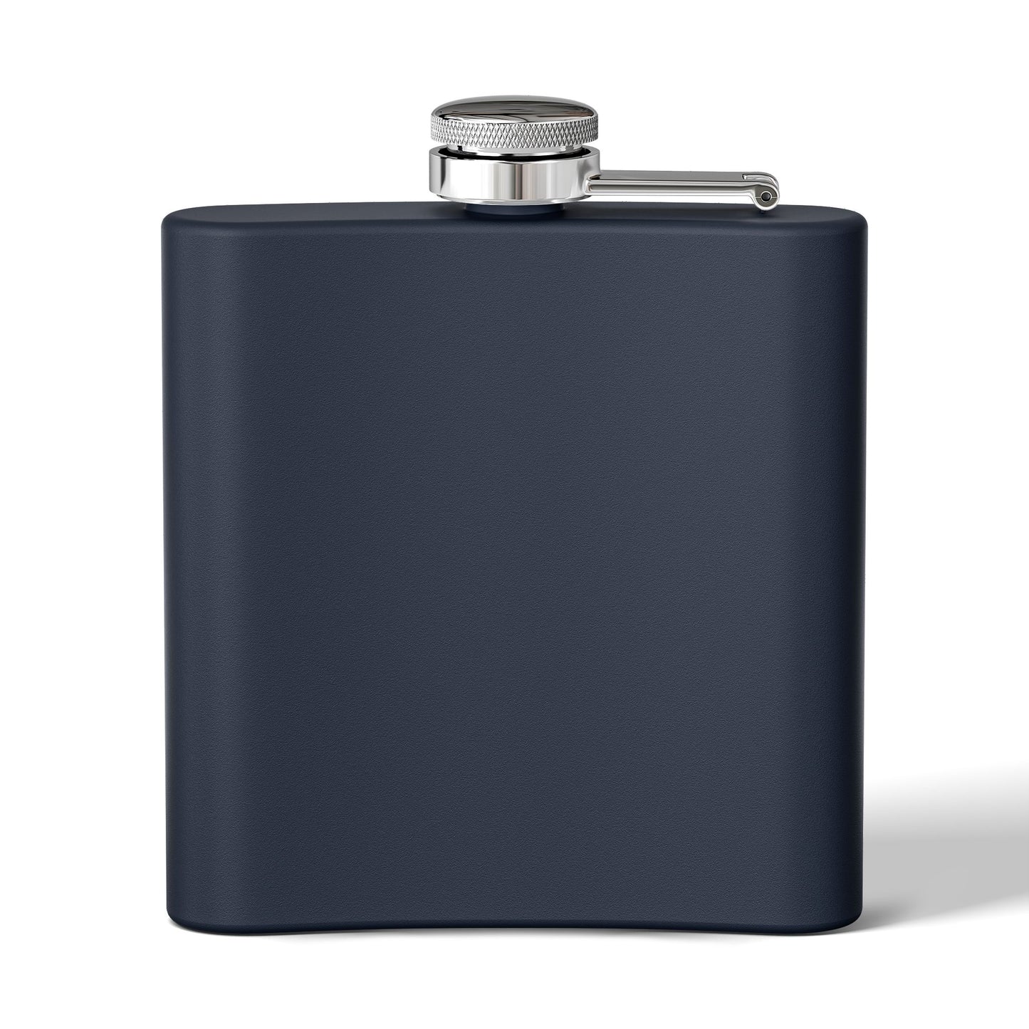 Logo Stainless Steel Flask, 6oz