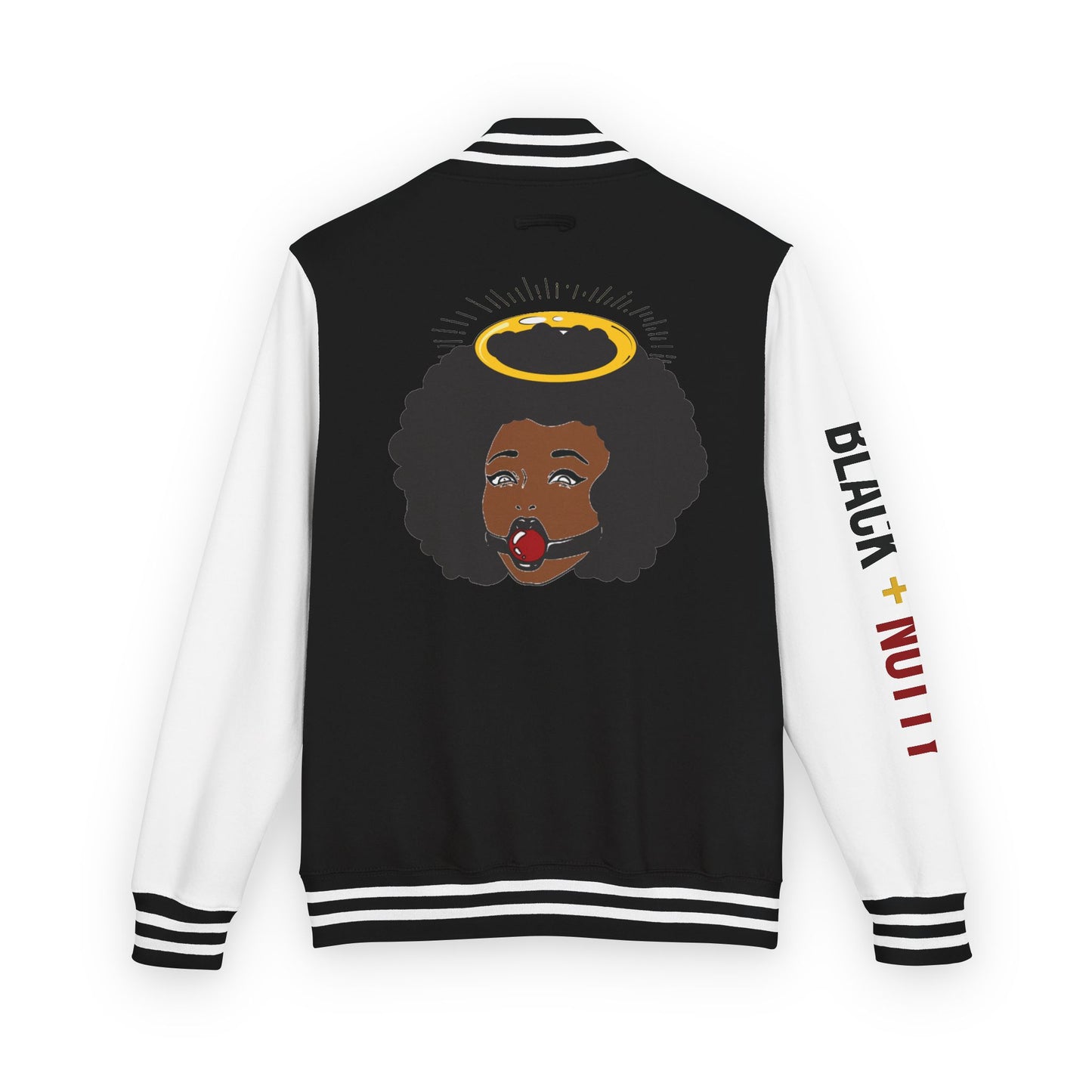 BLACK + NOTTY Unisex Heavyweight Letterman Jacket