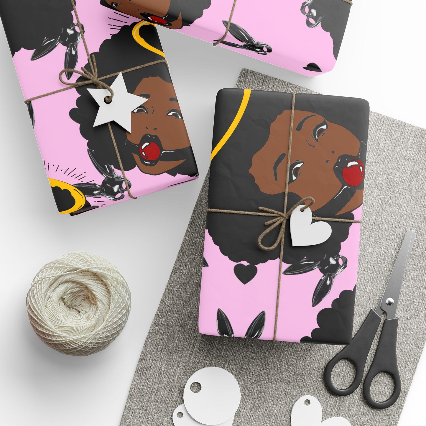 Logo Wrapping Paper Roll