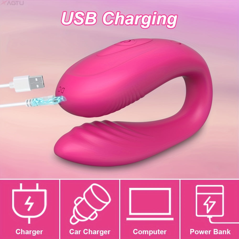 Rechargeable Wireless Couples Vibrator